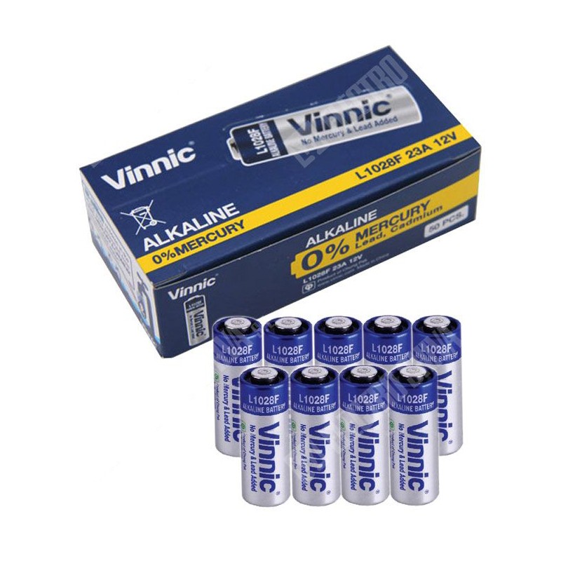 Especial alcalina caja ( 23A ) 12V VINNIC