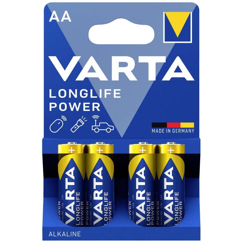 Alcalina Longlife Power ( LR-06 AA ) VARTA