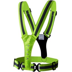 Chaleco reflectante con luz...