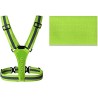 Chaleco reflectante con luz led frontal
