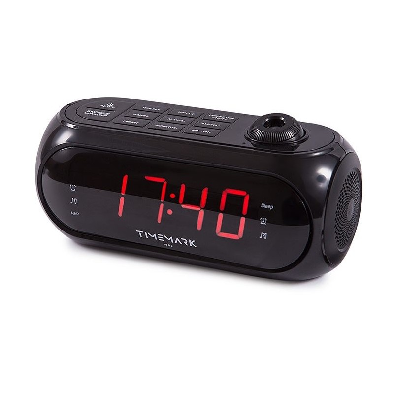 RADIO RELOJ DESPERTADOR CON PROYECTOR