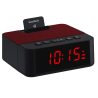 RADIO RELOJ DESPERTADOR CON SOPORTE MÓVIL Y ALTAVOZ
