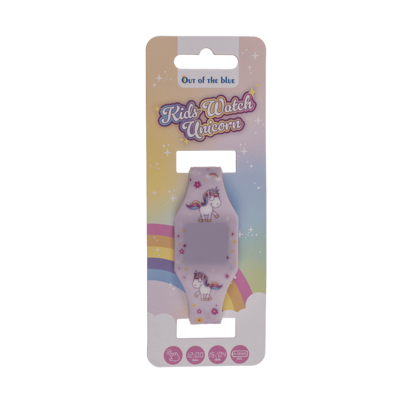 RELOJ DIGITAL INFANTIL  UNICORNIOS