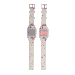 RELOJ DIGITAL INFANTIL  UNICORNIOS