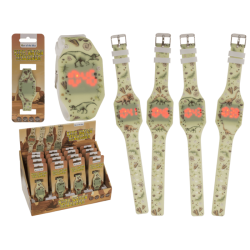 RELOJ DIGITAL INFANTIL  DINOSAURIOS