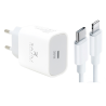 Cargador ultra rápido QC3.0-PD20W TIPO C con cable PD-iPhone