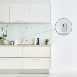 Adaptador enchufe universal TMUAD019