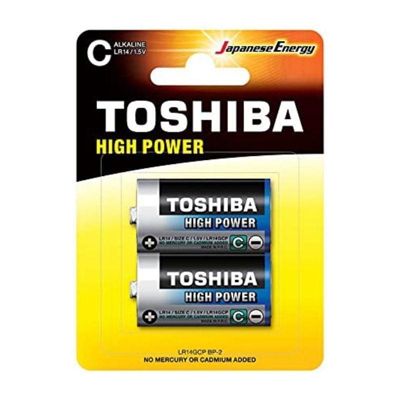Alcalina High Power ( LR-14 C ) TOSHIBA