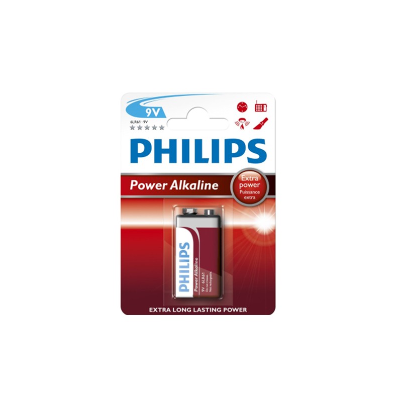 Alcalina Power ( 9V-6LR61 ) PHILIPS