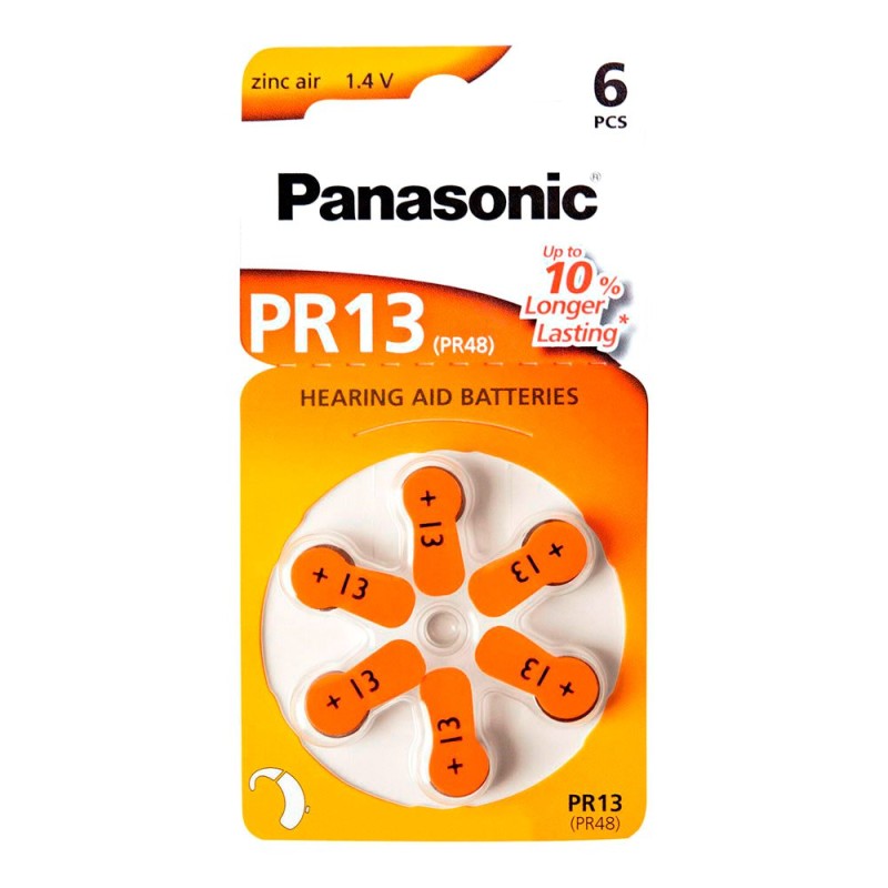 Audífono ( PR13 ) 1,4V PANASONIC