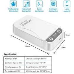 Caja esterilizadora UV